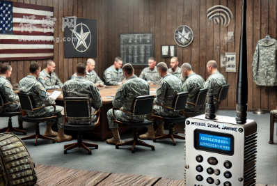 手机信号屏蔽器在军事会议中保卫敏感信息