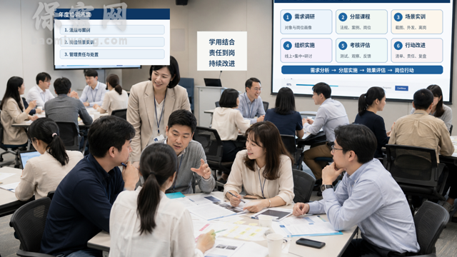 企业怎样组织涉密及管理人员年度保密培训？一份面向关键岗位的落地方案