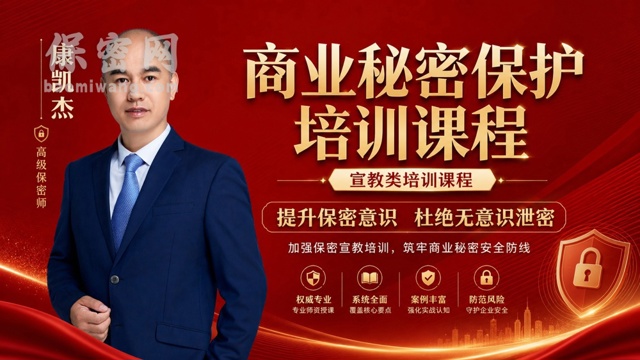 企业保密培训为什么不能只讲规定？——康凯杰把二十余年实战带进课堂