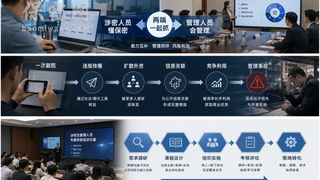 涉密人员懂保密，管理人员会管理：企业年度培训为什么必须“两端一起抓”