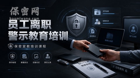 员工离职不是保密义务的终点：企业为什么要上好“最后一堂保密课”