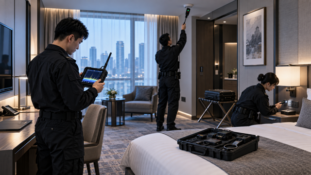 一次专业TSCM环境安全检测是怎样完成的：从进场前到整改复检
