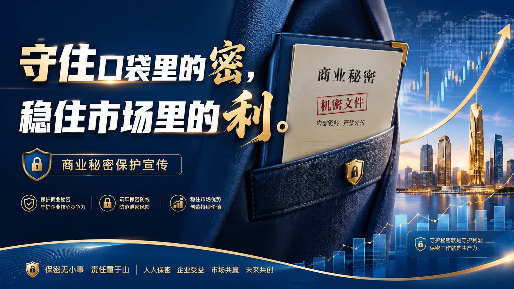 商业秘密保护宣传海报 商业秘密保护宣传海报