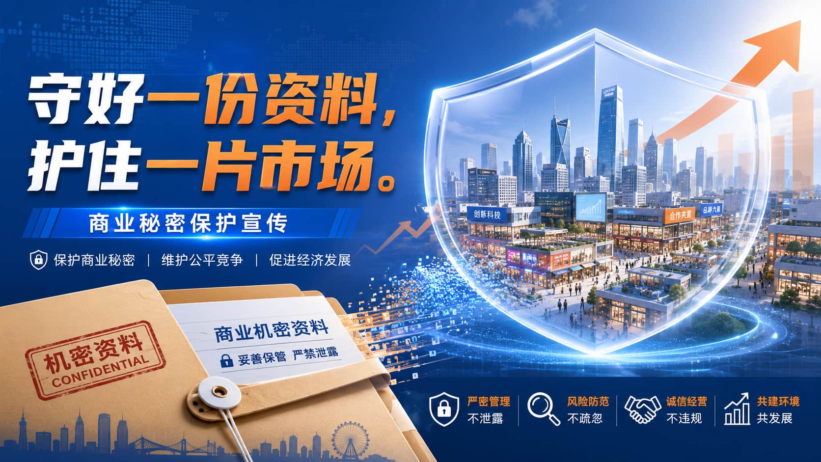 商业秘密保护宣传海报