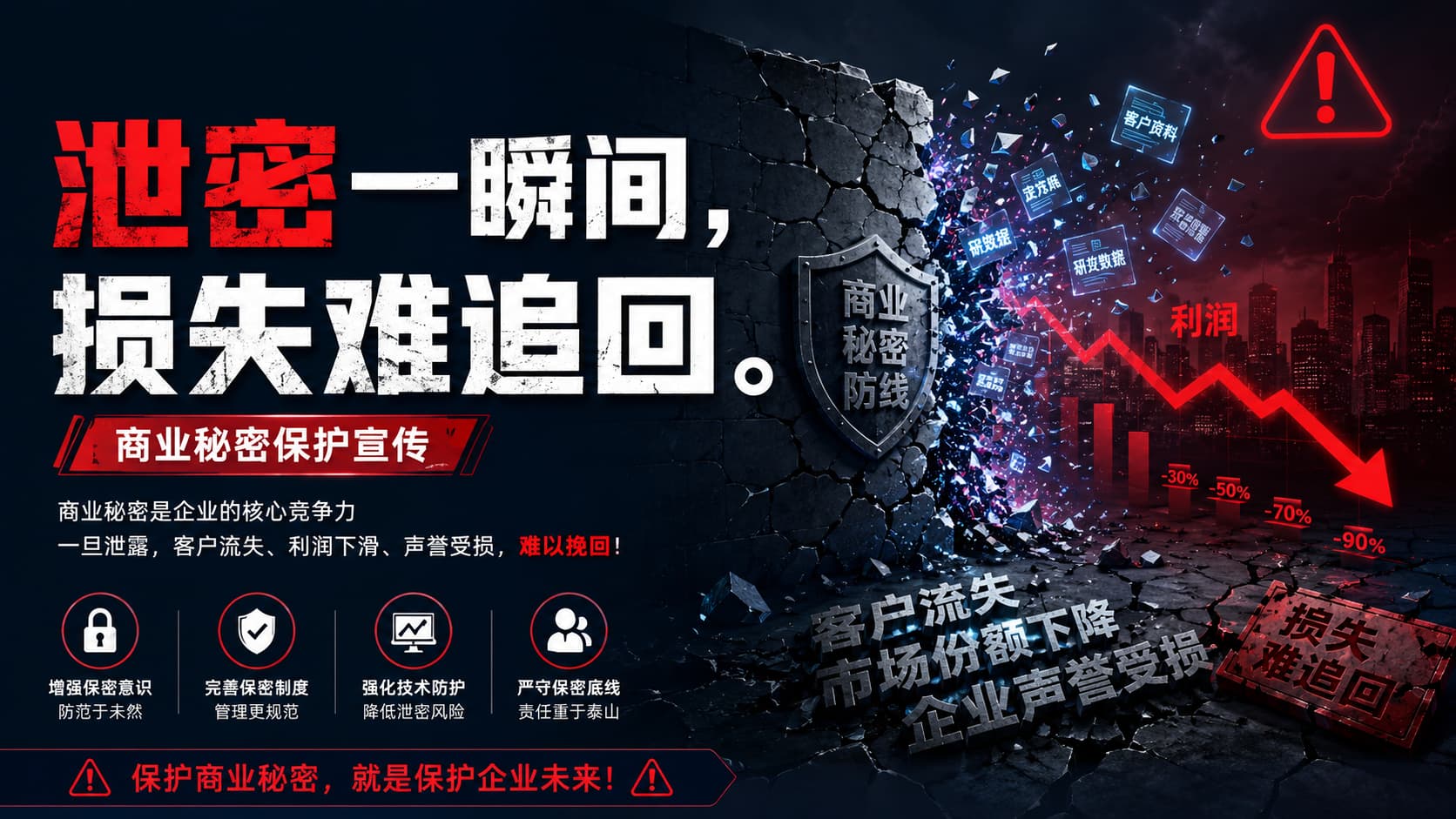 商业秘密保护宣传海报