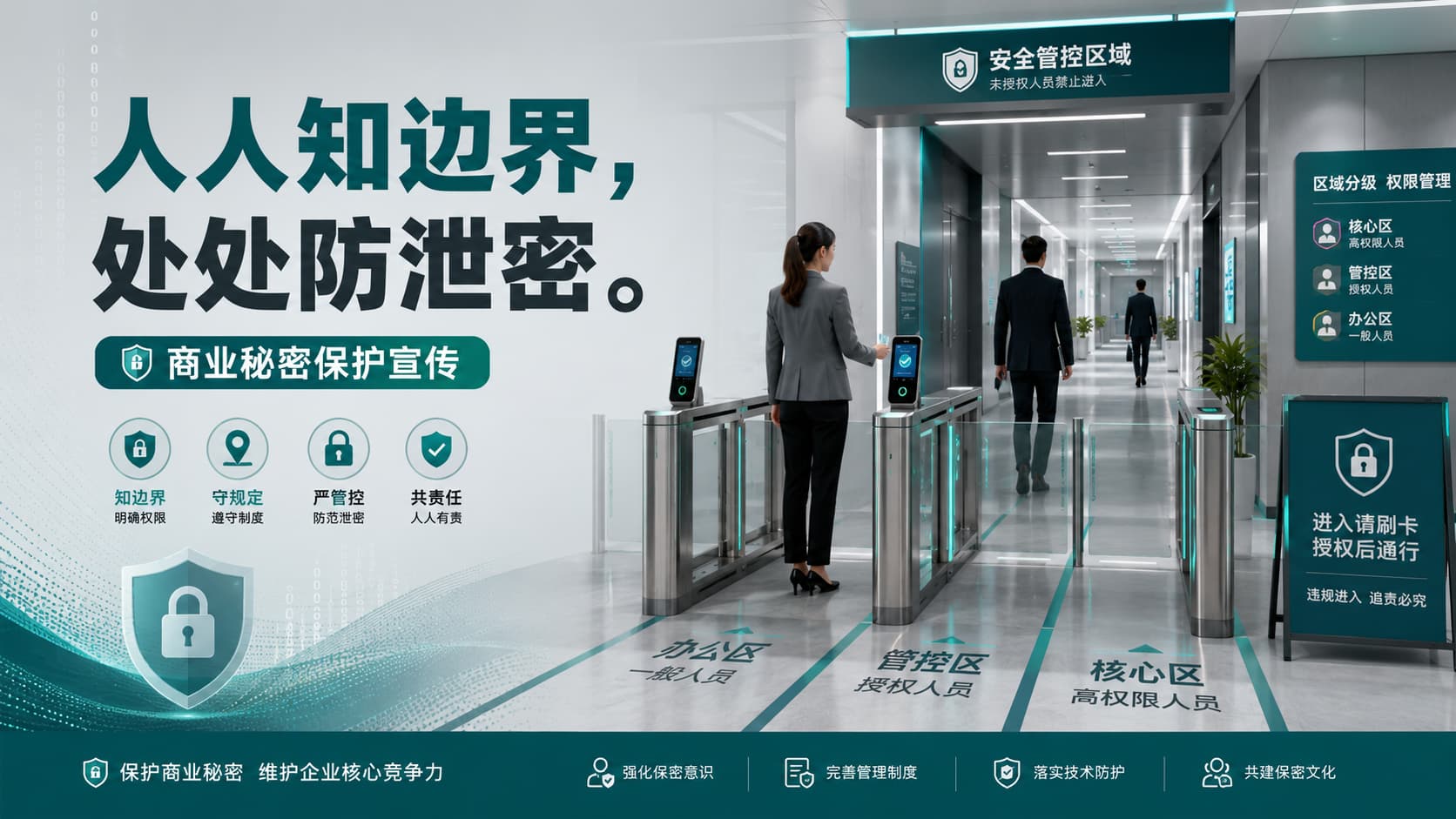 商业秘密保护宣传海报 商业秘密保护宣传海报