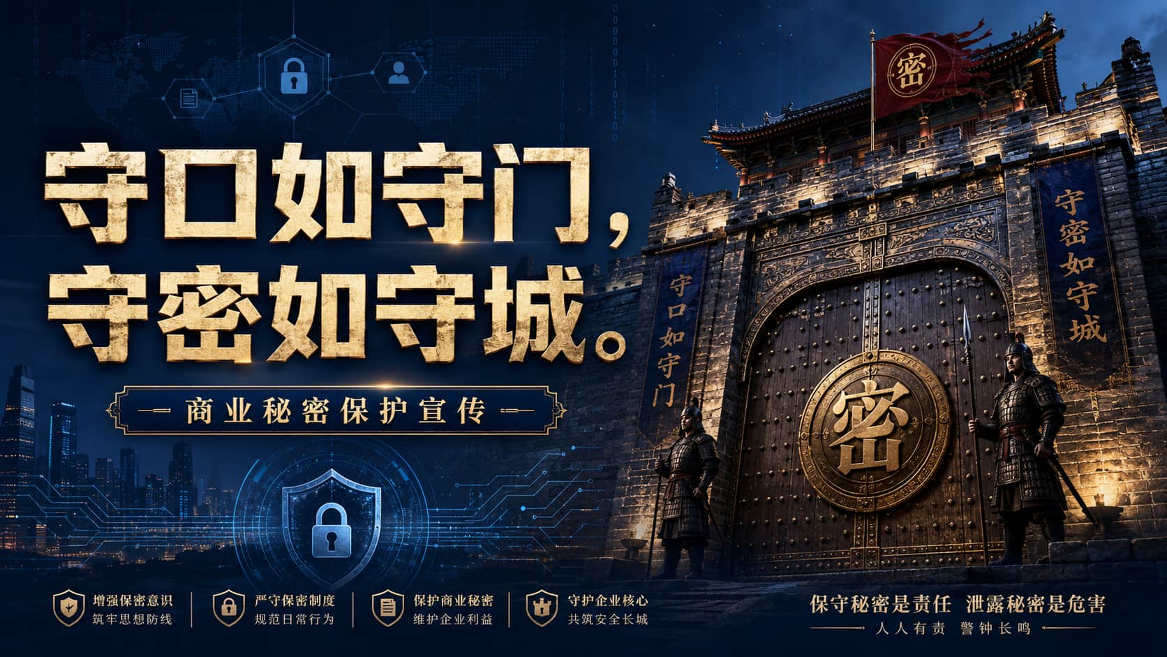 商业秘密保护宣传海报 商业秘密保护宣传海报